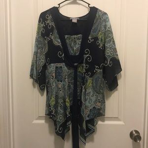 NY Collection Flowy Top
